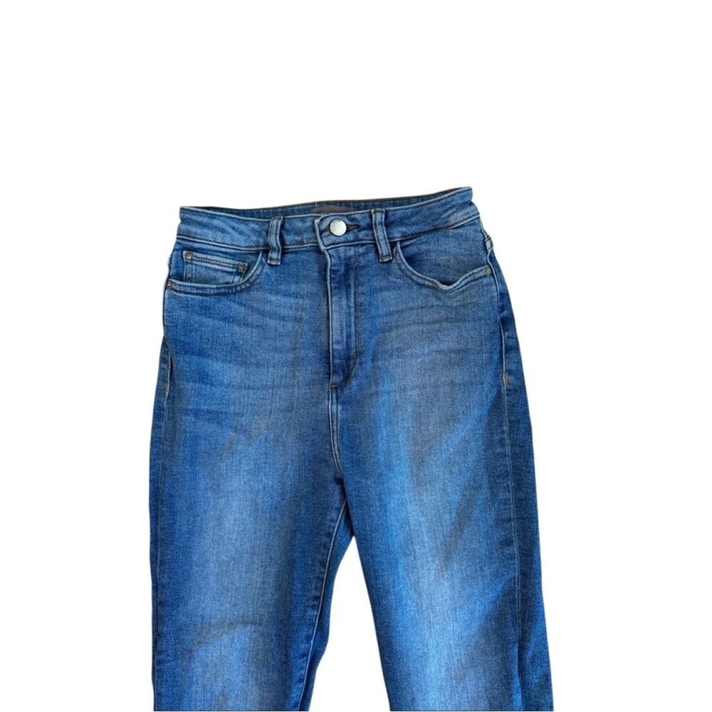 DL1961 Women's Hi Rise Skinny Jeans in Blue Size 26 - Picture 2 of 6